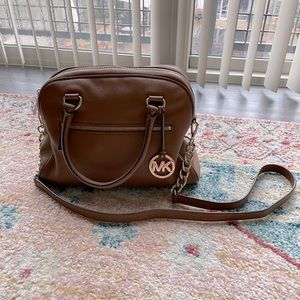 Michael Kors Brown Satchel Purse